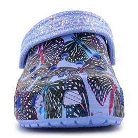 Crocs Classic Butterfly Clog 208297-5Q7 flipflops blå 2