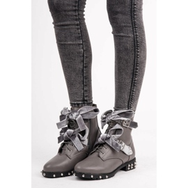 Vices Arbetsstövlar med dubbar grå 1