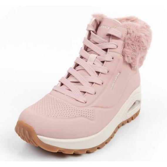 Skechers Uno Rugged 167274/BLSH skor med päls, rosa 2