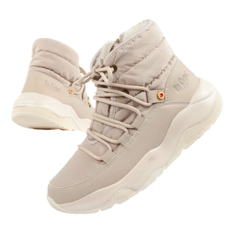 Lee Cooper LCJ-24-03-3065L Isolerade snöstövlar, beige 1