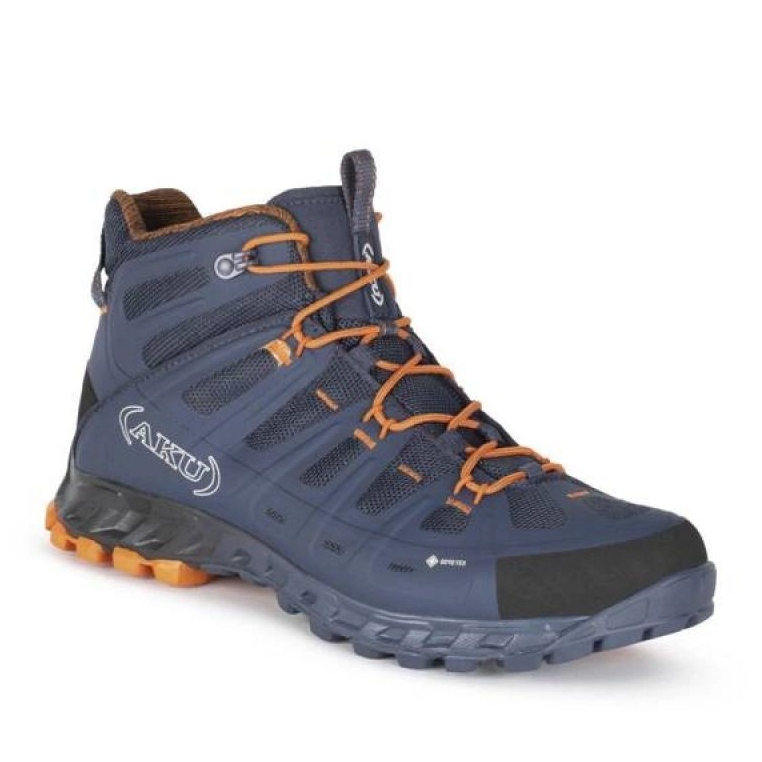 Aku Selvatica Mid Gtx M 672063 vandringsskor blå 1