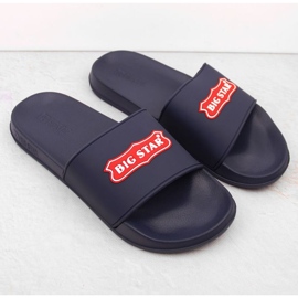 Big Star OO274039 vattenflipflops, marinblå 1