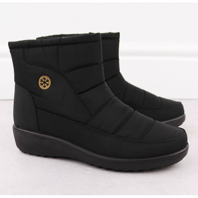 Unisoft snökängor för kvinnor, svarta 2