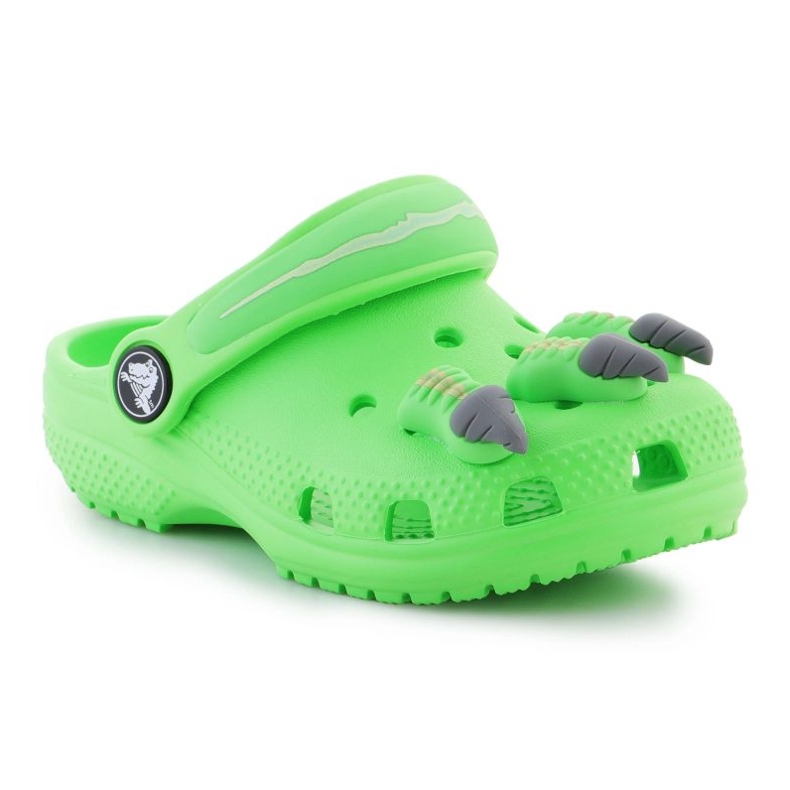Crocs Classic I Am Dinosaur Clog 209700-3WA flip flops grön 1