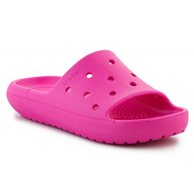 Crocs Classic Slide V2 Kids 209422-6UB flipflops rosa 2