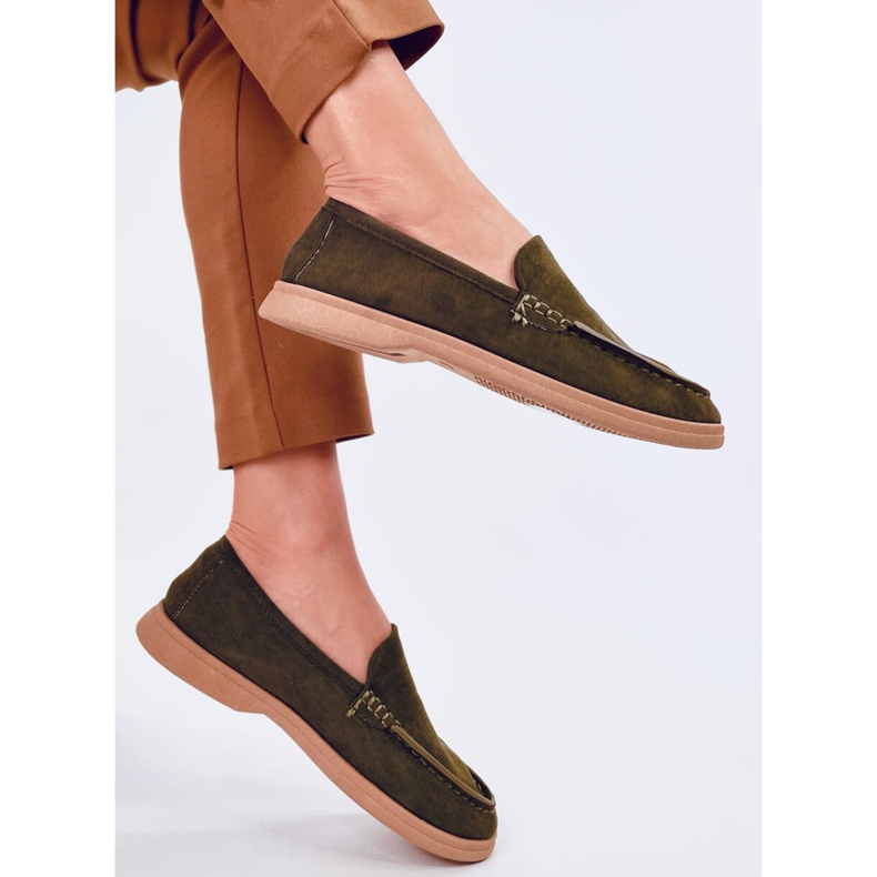 Mjuka dammockasiner i grönt 2