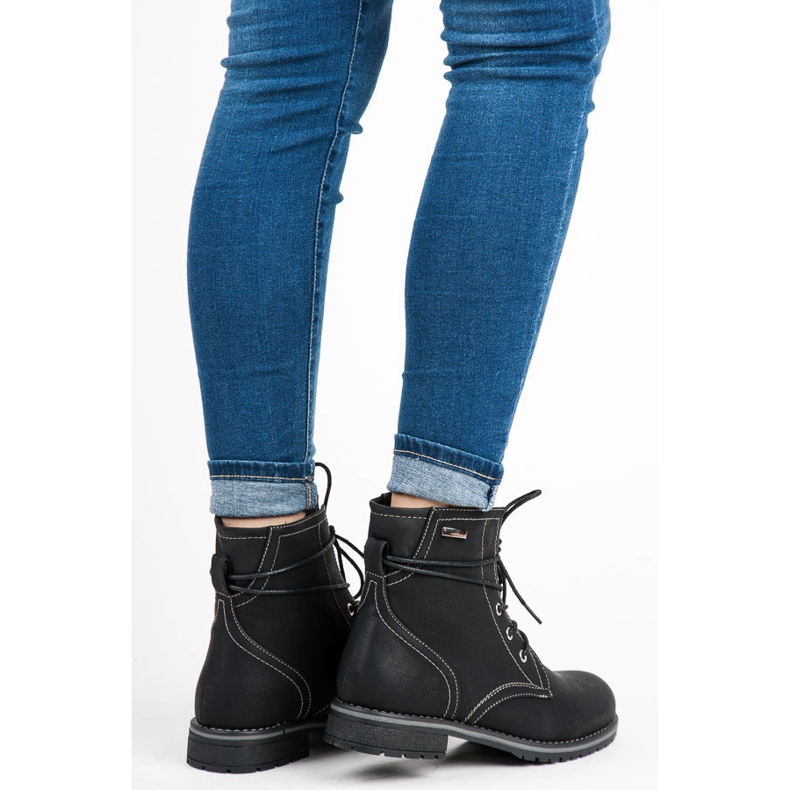 Queentina Arbetsstövlar svart 1