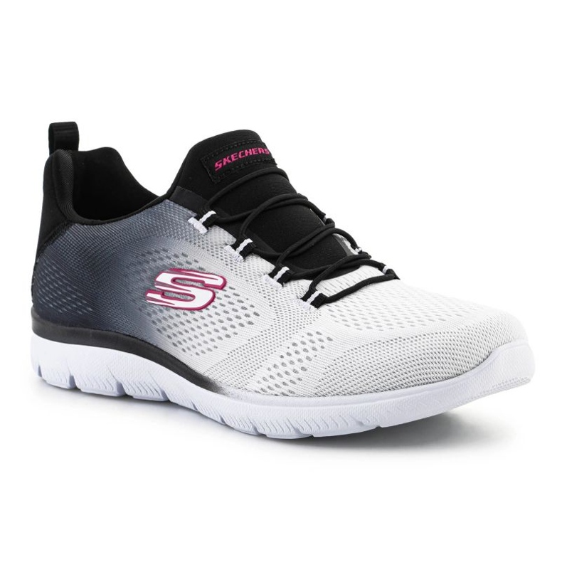 Skechers SUMMITS-BRIGHT W 149536-BKW skor vit 2
