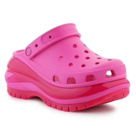 Crocs Mega Crush Clog 207988-6UB flipflops rosa 2