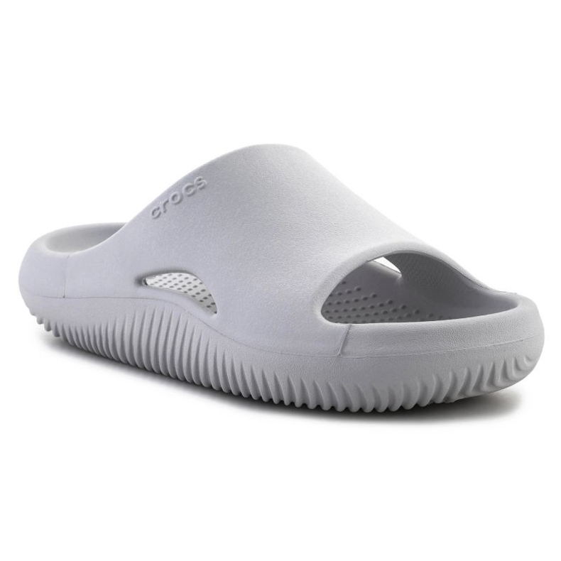 Crocs Mellow Recovery Slide Atmosphere U 208392-1FT flipflops grå 2