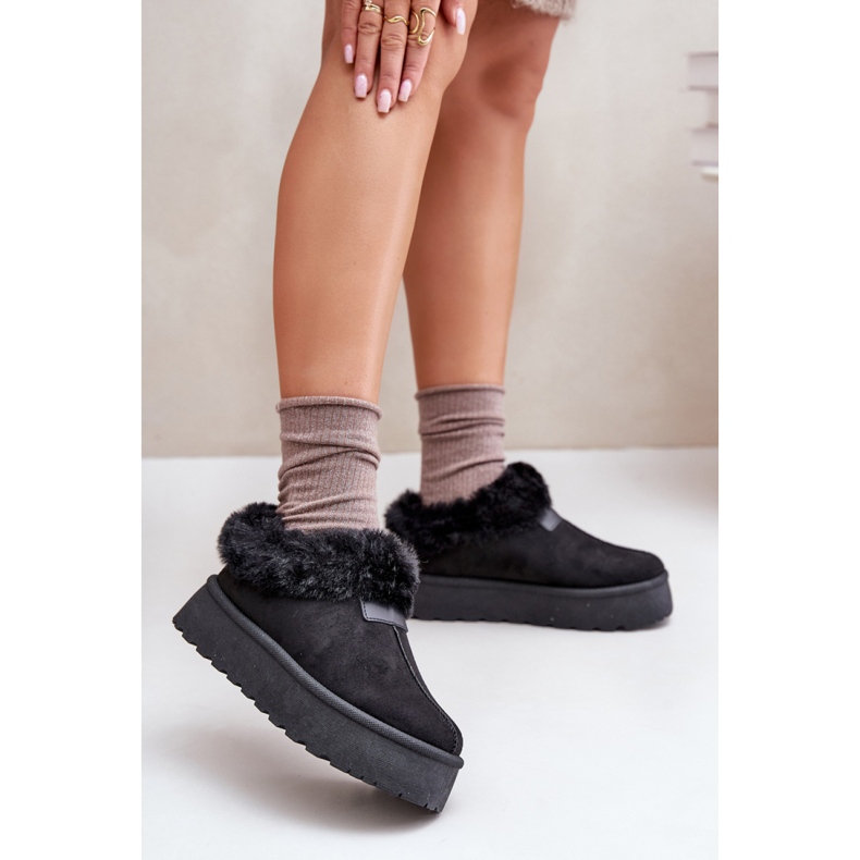 Lågisolerade snöstövlar VL245P, svarta 1