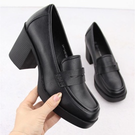 Potocki W 12451 WOL265A högklackade skor svart 1