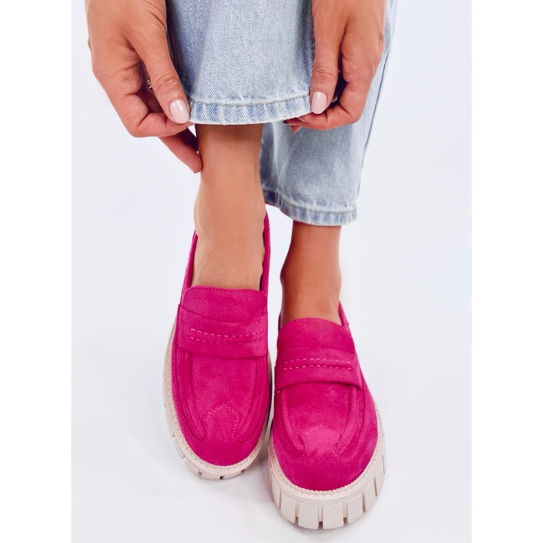 Seastar Peach plattform loafers rosa 1