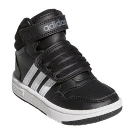 Adidas Hoops Mid Shoes With Kardborre GW0408 sportskor, svarta 1
