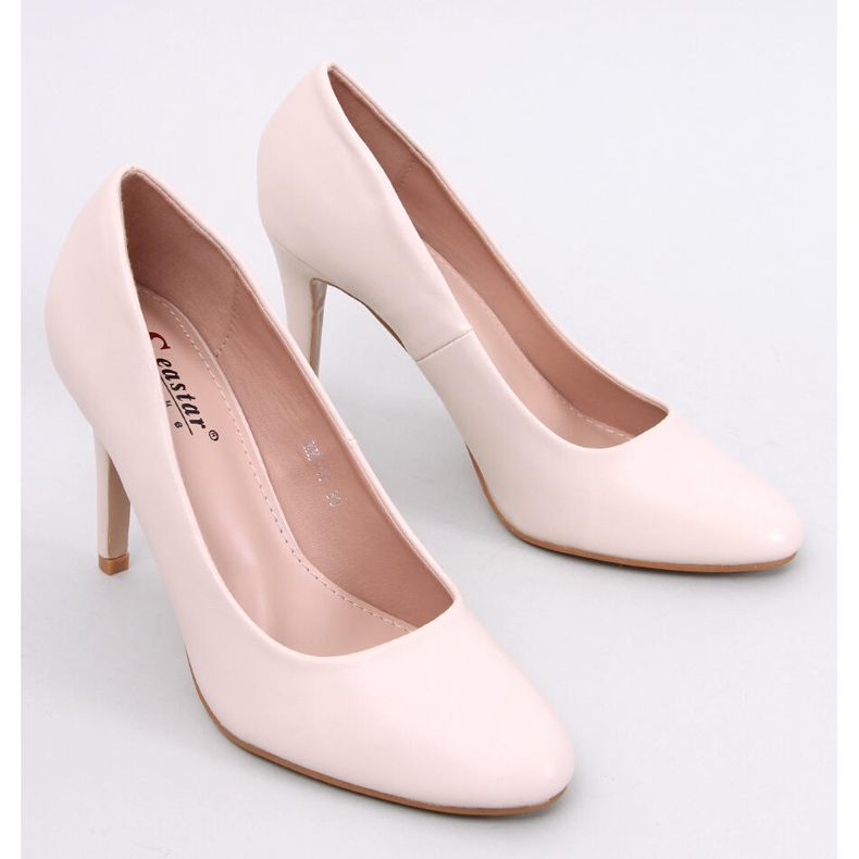 Seastar Beige pumps med rund tå 1