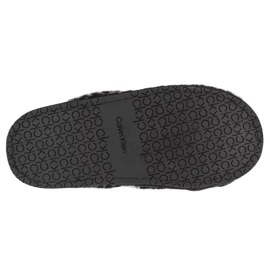 Calvin Klein Slipper Mule Fur Mono tofflor HW0HW00536-0GK svart 4