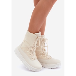 Inua snökängor för kvinnor med Primaloft 4F-isolering 4FRAW24FSBSF012 Beige 1