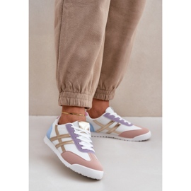 Låga Sneakers Sneakers för kvinnor Flerfärgad vit 2