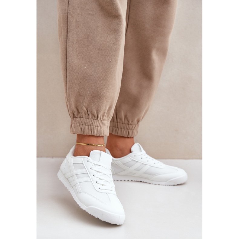 Låga sneakers dam Sneakers, vit 2