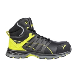 Puma Velocity 2.0 Yellow Mid MLI-S12B1 skor svarta 5