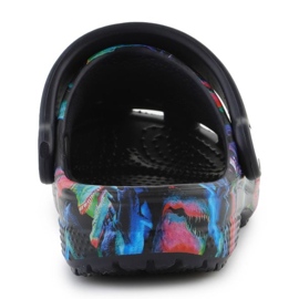 Crocs Classic Dino Clog Jr 208303-4LF tofflor svart 3