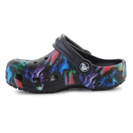 Crocs Classic Dino Clog Jr 208303-4LF tofflor svart 8