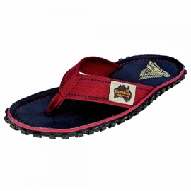 Gumbies Islander Navy Coast Flip Flops 708210945547 röd 4