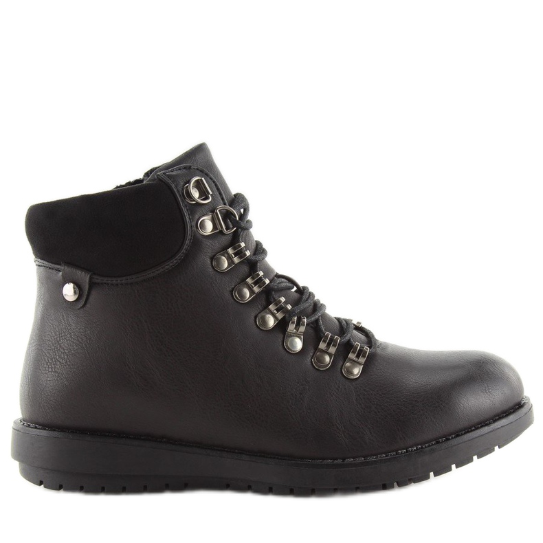 Svarta Trapper boots 3971 svart 2