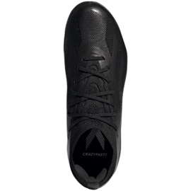 Adidas X Crazyfast.1 Fg Jr IE6636 fotbollsskor svart 7