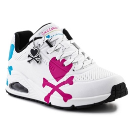 Skechers Crossing Hearts W 155227-WMLT skor vit 5