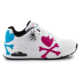 Skechers Crossing Hearts W 155227-WMLT skor vit 10
