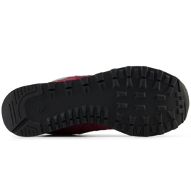 New Balance U574BGH skor Burgundy röd 9