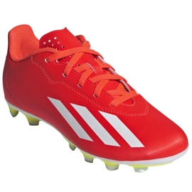 Adidas X Crazyfast Club FxG IF0720 fotbollsskor röd 3
