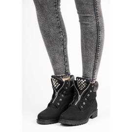 Bestelle Trappers With Jets svart 2