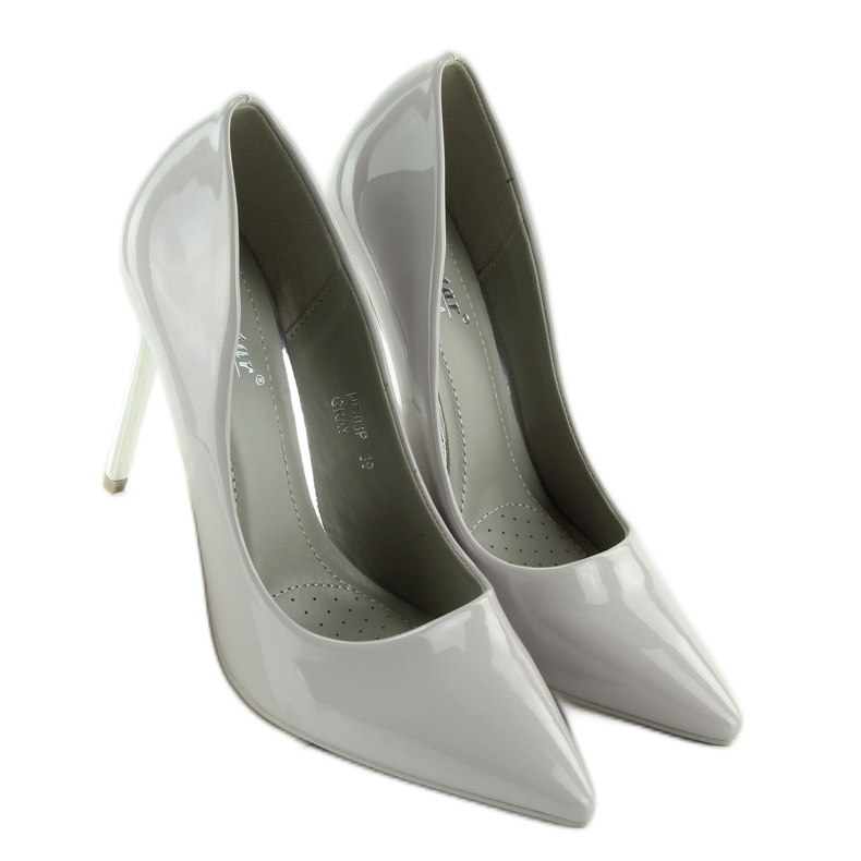 Silver Heels grå pumps NF03 Grå 2