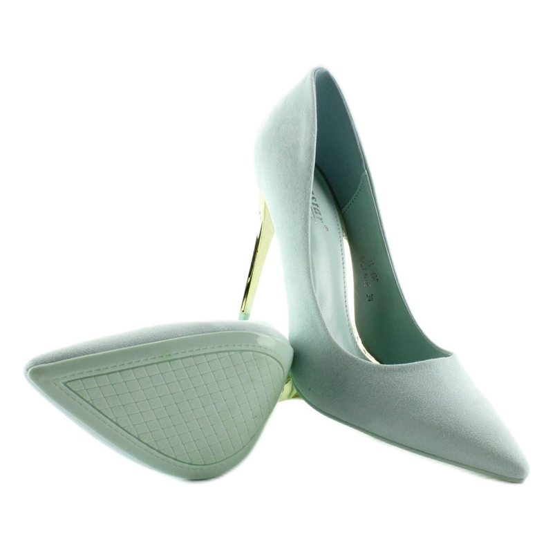 Mocka guldklack LE-08 Baby Blue blå 2