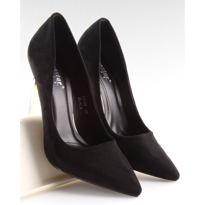 Mocka LE-08 Svart guldklack 1