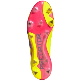Adidas Predator Elite Fg M IF5441 fotbollsskor gul 5