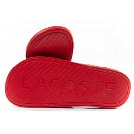 Lacoste Croco Dualiste 2017K flipflops 743CMA002017K röd 4