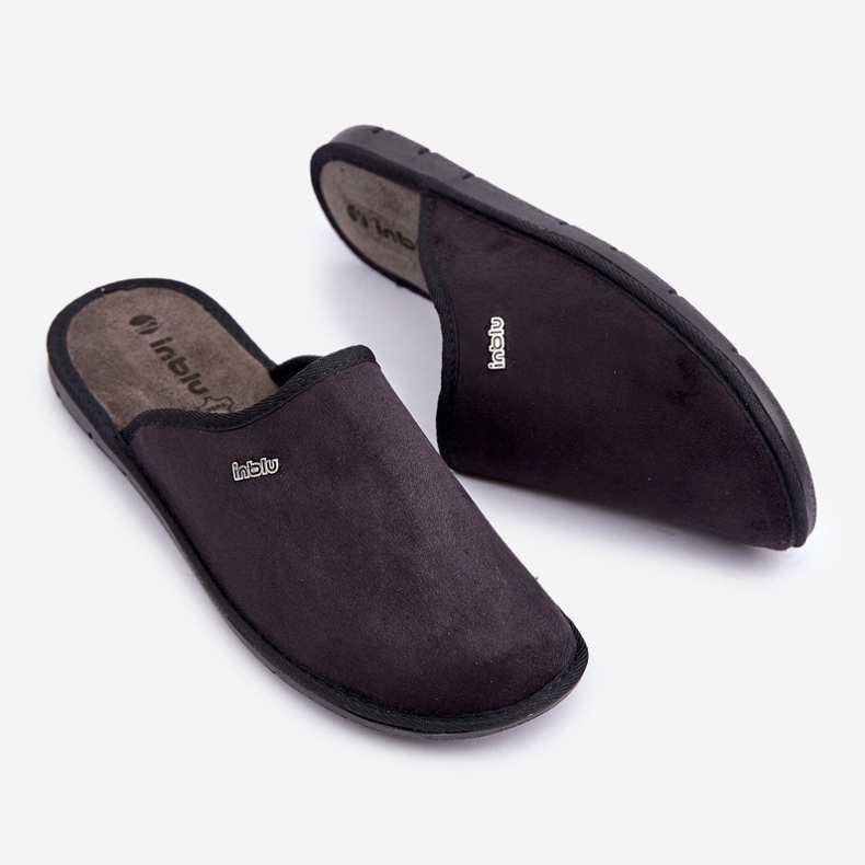 Hemmaskor för män Inblu Tofflor 9100002H Svart 1