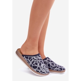 Blanka damtofflor Inblu CT000028 Marinblå 1