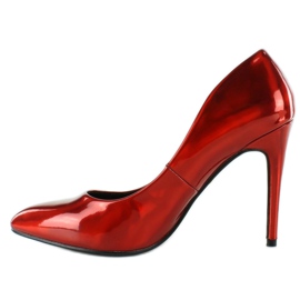 Hologram Metalliska Pins Röd 2