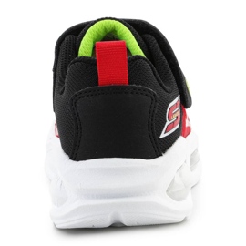 Skechers S-Lights Prisma Trons skor 400090L-RDBK röd 4