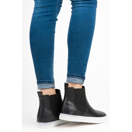 Mckeylor Snake Print Höga Sneakers svart 1