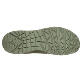 Skechers Uno Stand On Air skor grön 73690-OLV 4