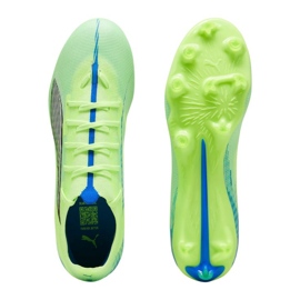 Puma Ultra 5 Match FG/AG 107687 03 fotbollsskor grön 4