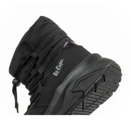 Lee Cooper LCJ-24-47-3156L snökängor för kvinnor, svarta 5