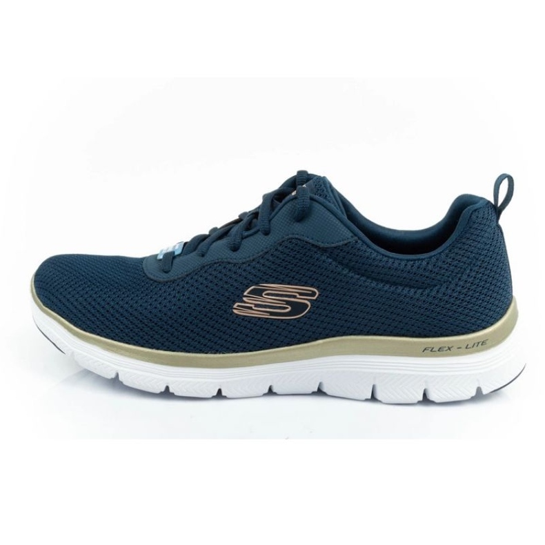 Skechers Flex Appeal 4.0 Brillant View skor 149303/NVGD blå 1