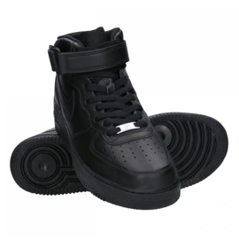 Nike Air Force 1 Mid '07 CW2289-001 skor svart 2