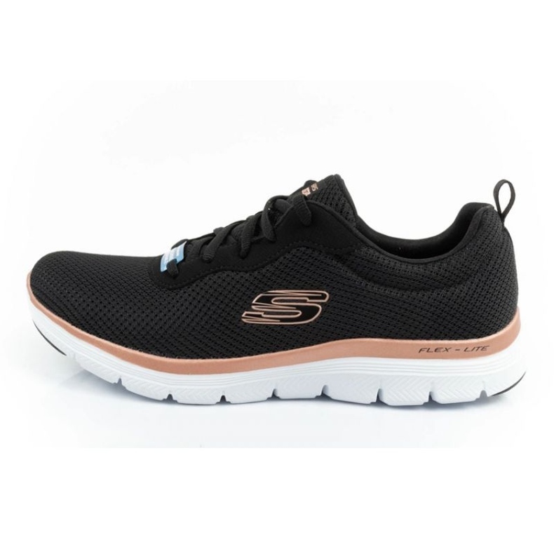 Skechers Flex Appeal 4.0 Brillant View-skor 149303/BKRG svart 1